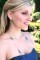 Long Necklace in Sterling Silver Antigua shown with the Crystal Cluster Earrings in Antigua