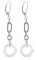 Cosmic Ring Dangles in Sterling Silver Crystal (Clear)