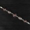 Blue Pearl & Silver Chain Bracelet