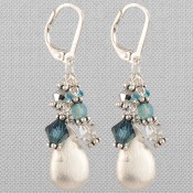 Raindrop Cluster Earrings