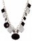 Black Tie Dangle Necklace