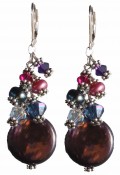 Fantasy Cluster Earrings