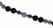 Blue Crush Necklace in Sterling Silver - detail