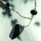 Deco Necklace in Jet (Black)