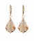 Baroque Earrings in Camel (Light Colorado Topaz) 18k Gold Vermeil