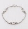 Diamond-Cut Cubic Zirconia & Marcasite Bracelet