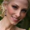 Crystal Dangle Earrings in Sterling Silver Orchid