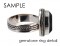Swarovski Crystal Oval Ring detail