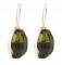 Swarovski Small Calypso Earrings in Olivine