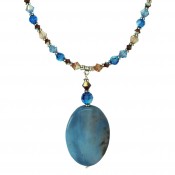 Cornflower Necklace