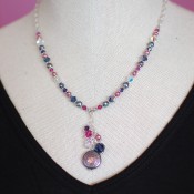 Fantasy Cluster Necklace