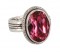 Swarovski Crystal Oval Ring in Rose