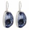 Swarovski Large Calypso Earrings in Provence Lavender