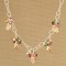 Polygon Cluster Necklace in Goddess
