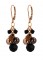Crystal & Pearl Cluster Earrings in 18K Gold Vermeil Canyon