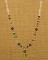 Crystal Lite Necklace in 18K Gold Vermeil Earth