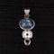 Kyanite, Quartz & Iolite Pendant