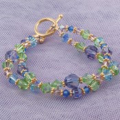 Serenity Double Bracelet in Gold