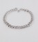 Parallel Curb Chain Charm Bracelet