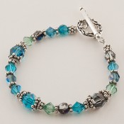 Basic Bracelet shown in Sterling Silver Antigua
