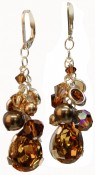 Browns Teardrop Earrings