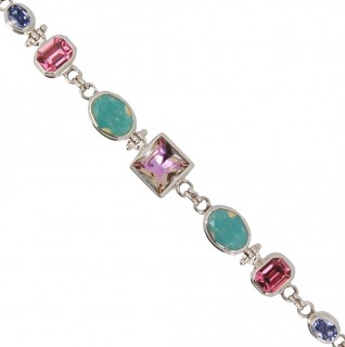 Swarovski Vitrail Light & Pacific Opal Crystal Bracelet