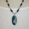 Blue Crush Necklace in Sterling Silver