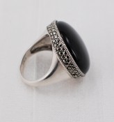 Onyx Ring, side view.