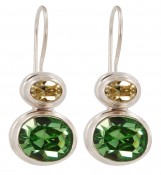 Swarovski Peridot & Jonquil Earring