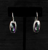 Mystic Topaz Baguette Earrings
