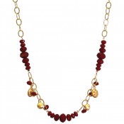 Red Velvet Necklace