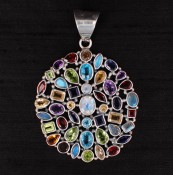 Multi Stone Pendant