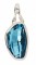 Swarovski Calypso Gemstone Pendant in Aquamarine