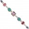 Swarovski Vitrail Light & Pacific Opal Crystal Bracelet