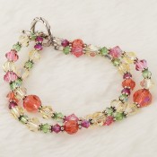Hibiscus Double Bracelet