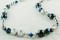 Eclectic Necklace shown in Sterling Silver Chambray.