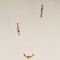 Long Necklace in 18K Gold Vermeil Ember