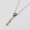 Marcasite Drop Necklace