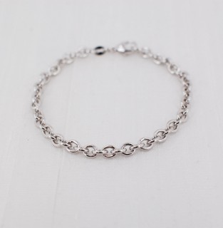 Rolo Chain Charm Bracelet