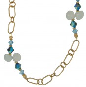 Blue Chalcedony Necklace