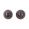 Blue Pearl & Marcasite Post Earrings