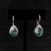 Mystic Topaz Small Teardrop Earrings