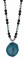 Blue Crush Necklace in 18k Gold Vermeil
