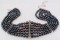 Blue Pearl Statement Necklace