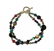 Mardi Gras Bracelet