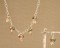 Polygon Cluster Necklace & Earring in Goddess