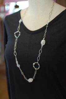 Crystal Loop Necklace