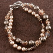Sandy Beach Bracelet in Sterling Silver
