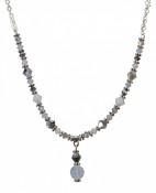 Crystal Lite Necklace in Crushed Ice