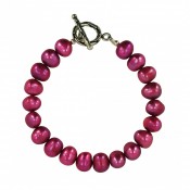 Pink Pearl Bracelet